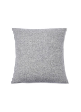 Main View - Click To Enlarge - OYUNA - 'Suo' cashmere cushion cover – Grey
