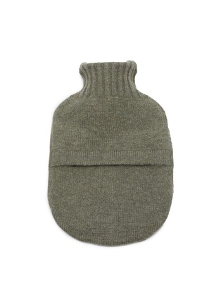 Main View - Click To Enlarge - OYUNA - Cashmere bottle warmer – Moss
