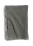 Main View - Click To Enlarge - OYUNA - 'Kalin' wool blend bed throw – Slate Grey