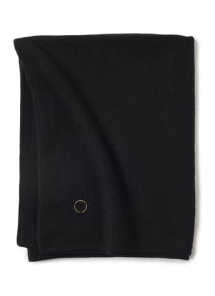 Main View - Click To Enlarge - OYUNA - Cashmere travel blanket – Black