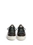 Front View - Click To Enlarge - ASH - 'Cult' camouflage print leather platform sneakers