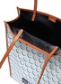 Detail View - Click To Enlarge - CONNOLLY - Geometric graphic print canvas shopper tote bag