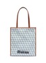 Main View - Click To Enlarge - CONNOLLY - Geometric graphic print canvas shopper tote bag