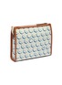 Detail View - Click To Enlarge - CONNOLLY - Geometric graphic print canvas clutch