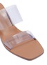 Detail View - Click To Enlarge - CULT GAIA - 'Jila' Perspex heel PVC band sandals