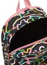 Detail View - Click To Enlarge - STELLA MCCARTNEY - Colourblock camo logo print kids backpack