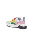 Detail View - Click To Enlarge - STELLA MCCARTNEY - Colourblock platform kids sneakers