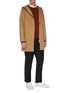 Figure View - Click To Enlarge - EQUIL - Hooded zip up cashmere coat