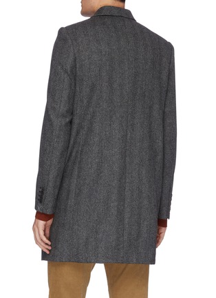 Back View - Click To Enlarge - EQUIL - Tailored wool coat