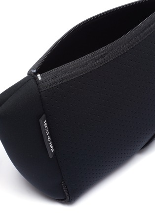 Detail View - Click To Enlarge - STATE OF ESCAPE - 'Festival' sailing rope strap mini neoprene crossbody bag