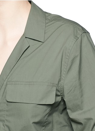 Detail View - Click To Enlarge - EQUIPMENT - 'Blaise' cotton poplin jumpsuit