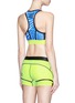 Back View - Click To Enlarge - MONREAL - 'Signature' racerback padded sports bra