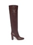 Main View - Click To Enlarge - GIANVITO ROSSI - 'Melissa' leather thigh high boots