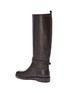  - GIANVITO ROSSI - 'Manor' buckled knee high leather boots