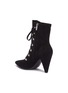  - GIANVITO ROSSI - 'Waterloo' lace-up suede ankle boots