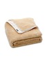 Main View - Click To Enlarge - SHLEEP - The ShleepSkin™ king size blanket – White/Oatmeal