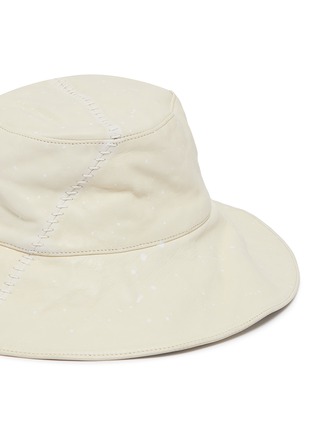 Detail View - Click To Enlarge - SMFK - Dyed cowhide witch bucket hat