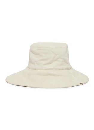 Figure View - Click To Enlarge - SMFK - Dyed cowhide witch bucket hat