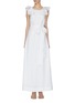 Main View - Click To Enlarge - KALITA - 'Eros' ruffle sleeveless gown
