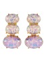 Main View - Click To Enlarge - KENNETH JAY LANE - Opal drop earrings