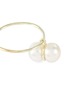 Detail View - Click To Enlarge - BELINDA CHANG - 'Soulmate' freshwater pearl drop 14k gold ring