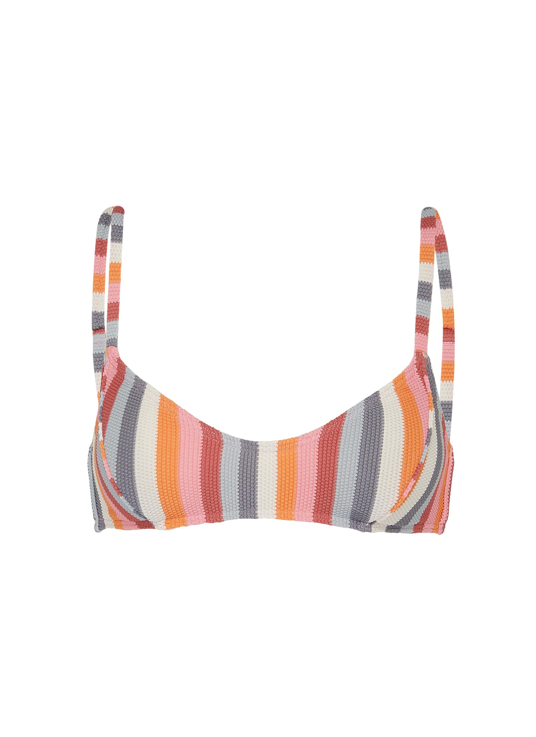 rainbow swimsuit top