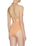 Back View - Click To Enlarge - PEONY - Ruched one piece swimsuit