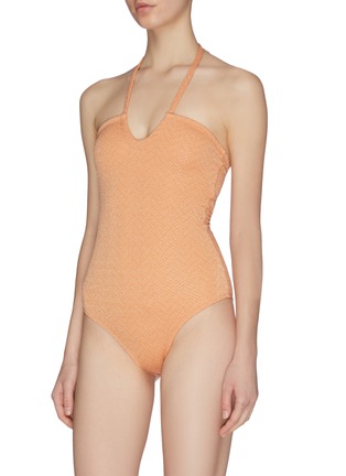 Figure View - Click To Enlarge - PEONY - Ruched one piece swimsuit