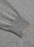  - BRUNELLO CUCINELLI - Contrast edge cashmere sweater