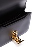 Detail View - Click To Enlarge - BURBERRY - 'TB' monogram clasp leather belt bag