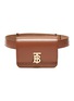 Main View - Click To Enlarge - BURBERRY - 'TB' monogram clasp leather belt bag