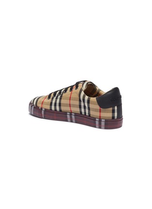  - BURBERRY - Vintage check canvas sneakers