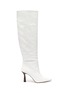 Main View - Click To Enlarge - WANDLER - 'Lina' snake embossed heel long boots