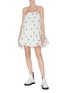 Figure View - Click To Enlarge - MARCHEN - Floral print sleeveless dress