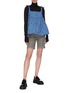 Figure View - Click To Enlarge - MARCHEN - Diamond pattern sleeveless embellished top