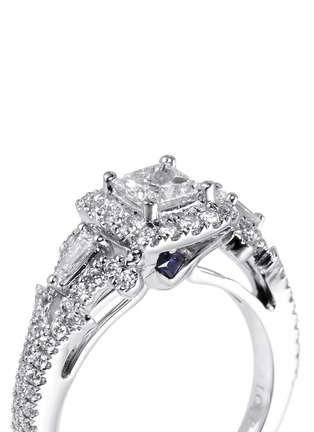 Detail View - Click To Enlarge - VERA WANG LOVE - East Meets West - Diamond Engagement Ring