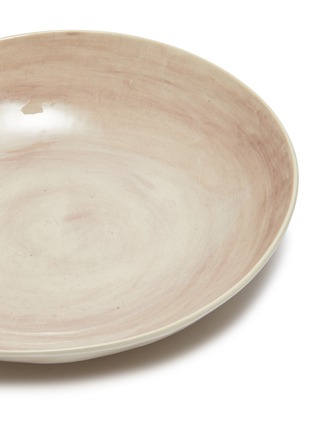 Detail View - Click To Enlarge - WONKI WARE - Large spaghetti bowl – Aubergine