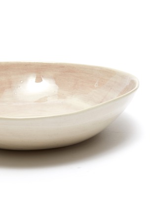 Detail View - Click To Enlarge - WONKI WARE - Small spaghetti bowl – Aubergine