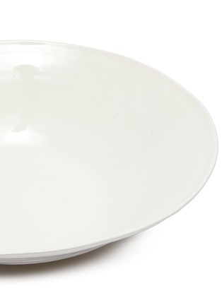 Detail View - Click To Enlarge - WONKI WARE - Large salad bowl – White Glaze