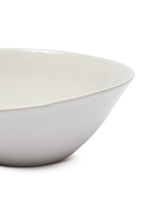 Detail View - Click To Enlarge - WONKI WARE - Organic soup bowl – White Glaze