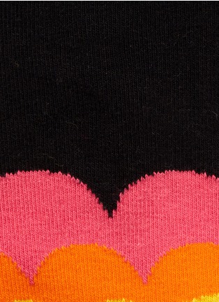 Detail View - Click To Enlarge - HAPPY SOCKS - Rainbow cloud socks