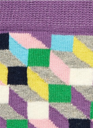 Detail View - Click To Enlarge - HAPPY SOCKS - Filled optic socks