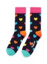 Main View - Click To Enlarge - HAPPY SOCKS - Heart socks