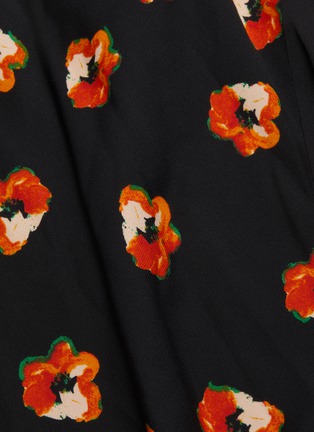Detail View - Click To Enlarge - DIANE VON FURSTENBERG - Floral print skirt