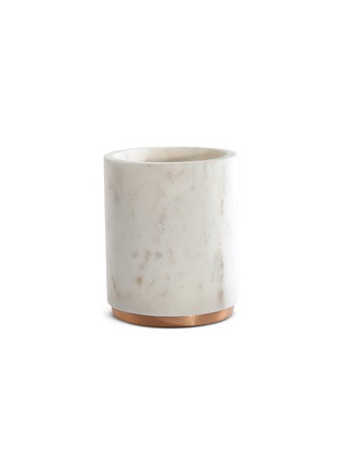 Main View - Click To Enlarge - HAWKINS NEW YORK - Mara large utility canister – White/Copper