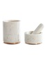Main View - Click To Enlarge - HAWKINS NEW YORK - Mara mortar and pestle - White/Copper