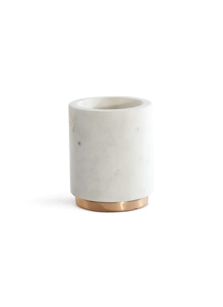 Main View - Click To Enlarge - HAWKINS NEW YORK - Mara small utility canister – White/Copper