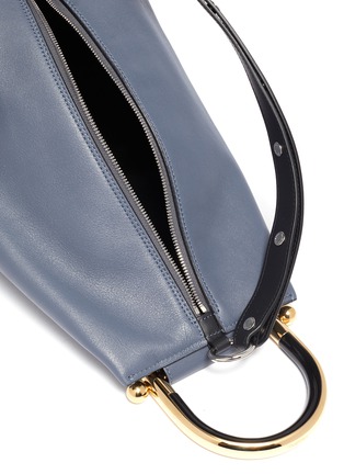Detail View - Click To Enlarge - JW ANDERSON - 'Wedge' leather bag