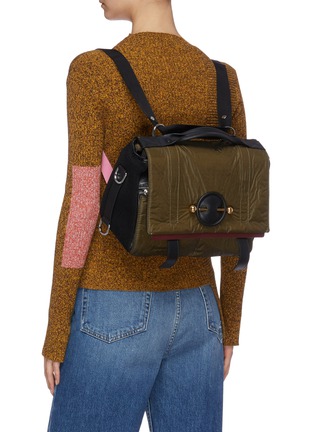 Figure View - Click To Enlarge - JW ANDERSON - Barbell nylon satchel