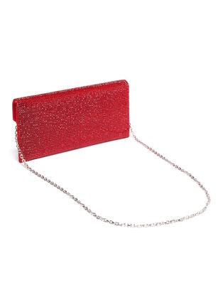 Detail View - Click To Enlarge - JUDITH LEIBER - Crystal pavé envelope clutch